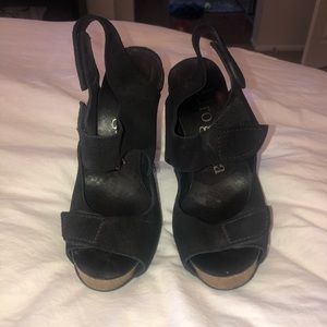 Pedro Garcia black heels